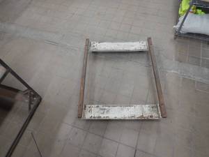 Heavy Duty Metal Rolling Cart - 39 x 32