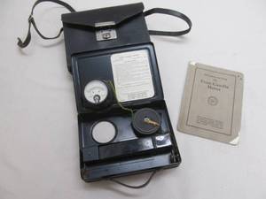 lot 17 image: vintage candle foot meter