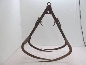 lot 87 image: antique barn loft hay forks