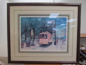 lot 98 image: Ellis Chappell Jr Print