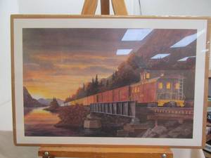 lot 99 image: John Knutson print