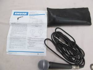 lot 111 image: Shure Dynamic microphone