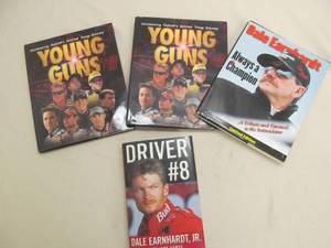 lot 132 image: Dale Earnhardt book, others