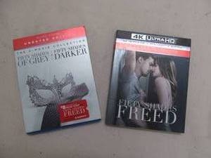 lot 135 image: 50 shades of Grey DVDS