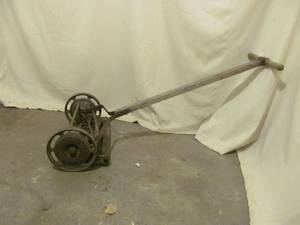 lot 174 image: Antique Push Mower