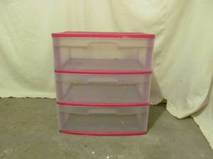 lot 176 image: Sterlite Drawers