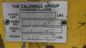 Caldwell Spreader Bar 2 Ton Cap