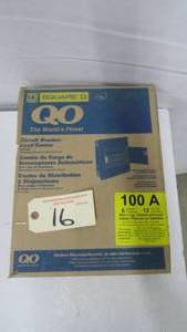 100A Squared S Circuit Breaker Load Center