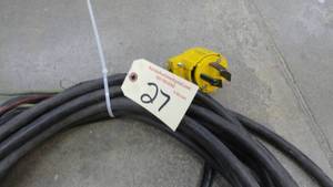 Generator Cord & Plug 44 Feet