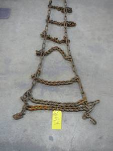 Pair of Large Tire Chains