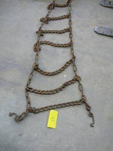 Pair of Large Tire Chains