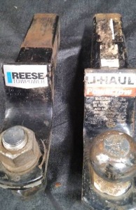 lot 37 image: 2 HITCHES WITH 2 BALLS