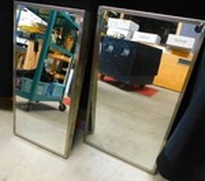 lot 71 image: METAL MIRRORS