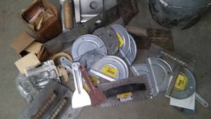 lot 55 image: CEMENT TOOLS
