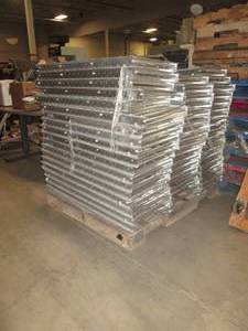 Pallet Full of Conveyor Belt Roller...