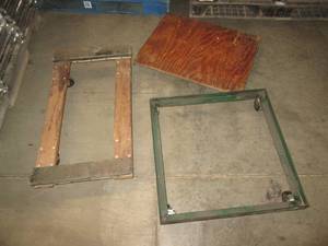 (3) Rolling Carts...