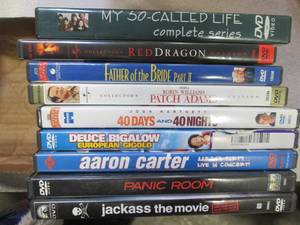 Lot of DVDs...