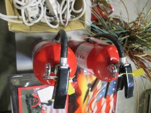Lot of (2) Large Fire Extinguishers...