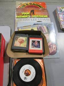 Lot of Records & 8 Tracks...