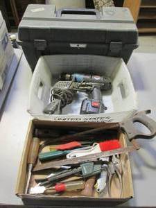 Plastic Tool Box (Drill, Soldering ...