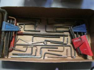 Box of Hex Keys & Allen Wrenches...