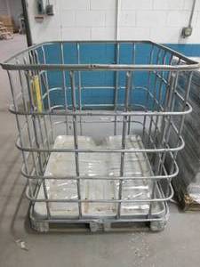 39X 47 X 46 Metal Crate...