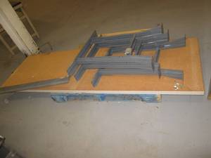Work Bench With Sawhorse Style Legs...