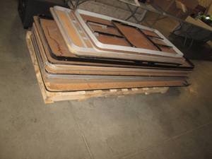 Lot of 8 Folding Banquet Tables (2 ...