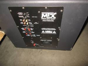 MTX PS15 15 Powered Subwoofer...