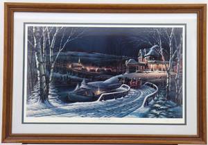 lot 2 image: Family Traditions by Terry Redlin