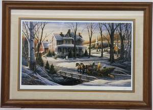 lot 4 image: Homeward Bound by Terry Redlin