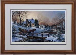 lot 7 image: Heading Home by Terry Redlin