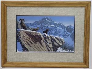lot 25 image: Bighorn by Harry Antis