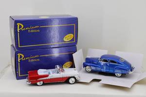 lot 40 image: 48 Chevy AeroSedan Fleetline, 55 Oldsmobile Super 88