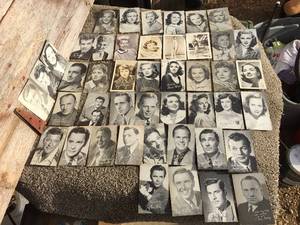 lot 7 image: Vintage Actor-Actress FilmStudioPost Cards