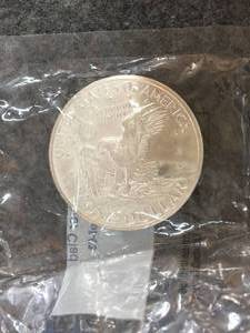 lot 53 image: 1971-S Eisenhower Silver Clad Dollar Coin