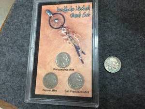 lot 57 image: Buffalo Nickels Mint Set Plus 1