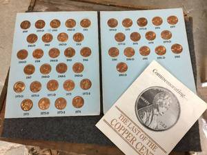 lot 59 image: Lincoln Memorial Complete Date Set 1959 - 1982D