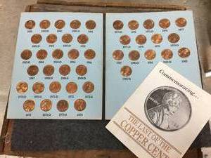 lot 60 image: Lincoln Memorial Complete Date Set 1959 - 1982D