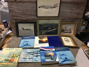 lot 82 image: Vintage Post WWII Navy Books and Photos