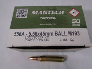 50 Rounds 5.56 Rifle Ammo