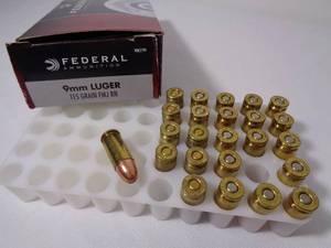 24 Rounds 9mm Luger