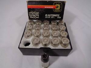 20 Rounds 45 Auto Home Defense Hollow Point