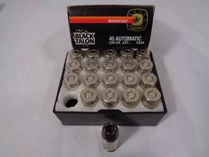 20 Rounds 45 Auto Home Defense Hollow Point