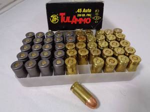50 Rounds 45 Auto
