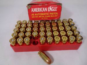 50 Rounds 45 Auto