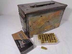 38 Rounds 45 Auto with Metal Ammo Can