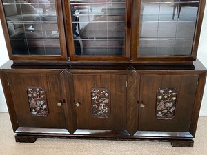 lot 22 image: Asian Inspired Beautiful Display Cabinet