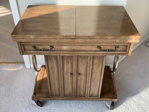 lot 41 image: Mastercraft Bernard Rohne BuffetSide Server - Bar Cart