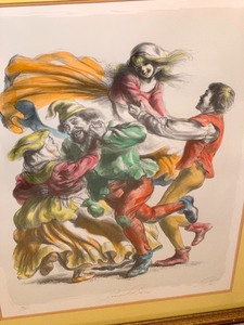 lot 58 image: Signed Art by Virginia Dan (1922-2014)